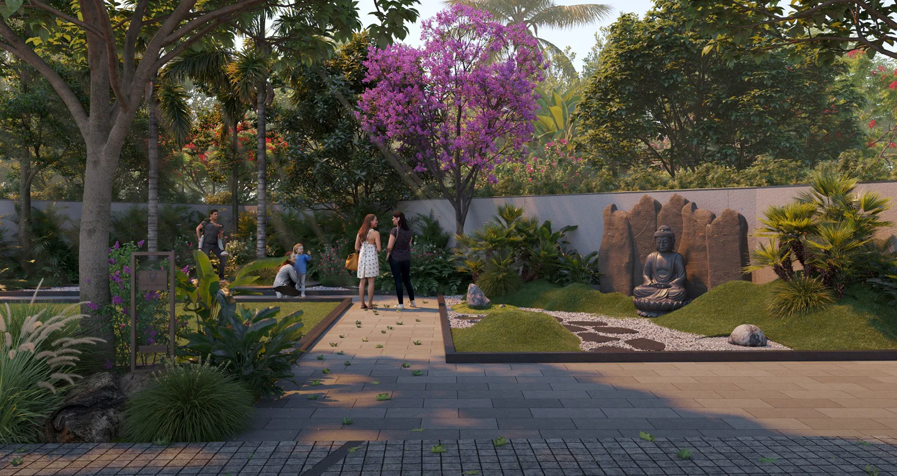 Zen Garden at Namo Origin